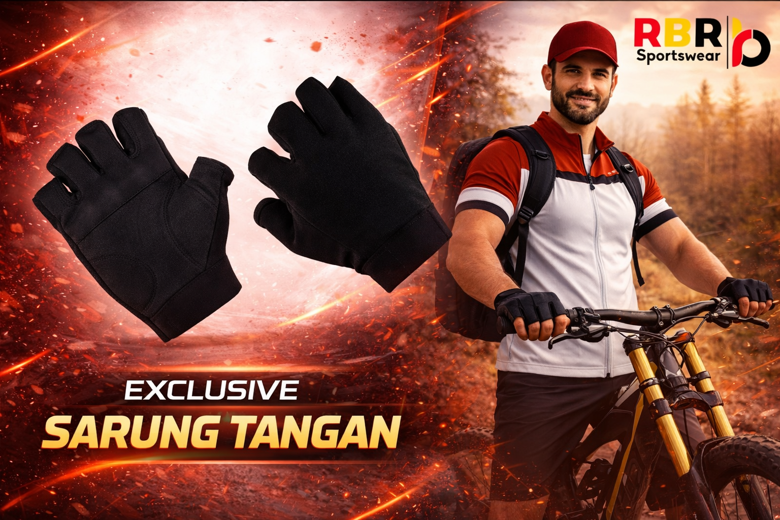 Gloves / Sarung Tangan RBR Sportswear